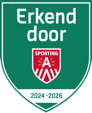 Erkend door Sporting A, 2024 tot 2026